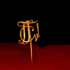 Anstecknadel mit Zirkel – Bild 3