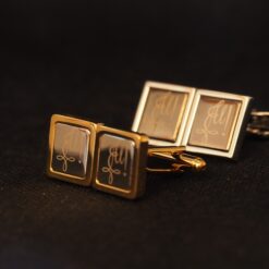 Manschettenknöpfe mit Gravur, edel – Bild 3