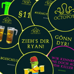Octopott - Sticker Merchset